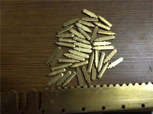 Quality Cable Connectors Progressive Metal Stamping , Sheet Metal Die Components Brass wholesale