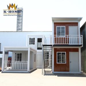 Quality Tempoary Movable Low Price Steel Structure Portable Cantainer house For Family wholesale