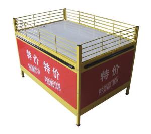 Quality Food Plastic Convenience Store Promotional Tables Standard Carton / Foam Packing wholesale