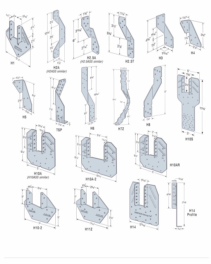 No Extra Mold Costs Truss Tie Construction Wood Structure Fastener Steel Angled Bracket