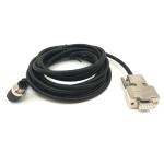 7ft Straight RS232 RJ45 Cable Db9 Female To BNC Braided For Monitor
