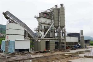 Quality 120TPH Automated Stationary Asphalt Mixing Plant Environmental Protection wholesale