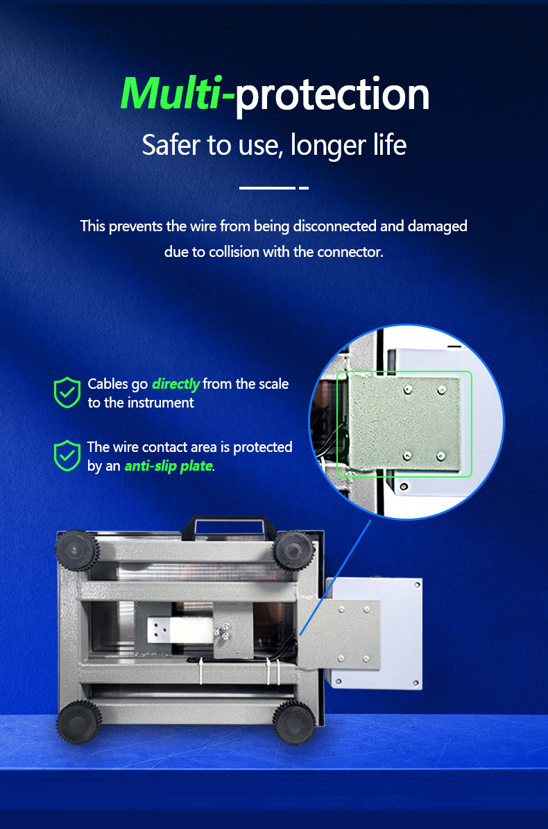 ODM Supported Industrial Weighing Scale with Bluetooth Connection and LED Monitor