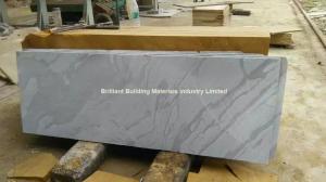 Quality White Sandstone Slabs Wave Veins(Black Shade) wholesale