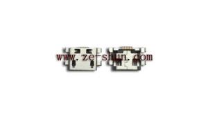 Quality Small Mobile Phone Replacement Parts , Sliver Alcatel OT 4010 Charger Connector wholesale