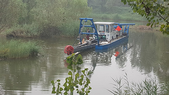 1432KW GPS Cutter Suction Dredger Diesel with 1.5m Cutter Head