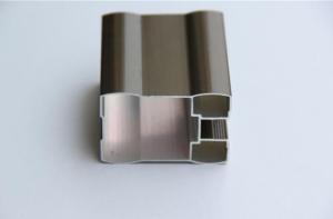 Quality Powder Coated Aluminium Door Profiles High Precise And High Hardness wholesale
