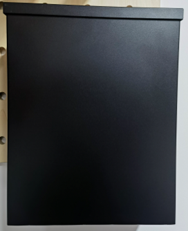 Black Wall Mount Mailbox Sleek Design and Durable Construction for Outdoor Spaces
