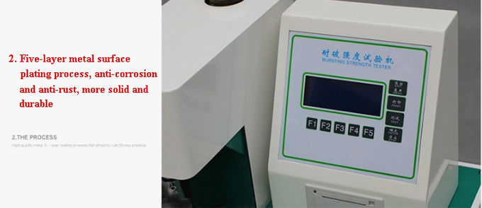 ASTM Textile Carton Cardboard Bursting Strength Tester