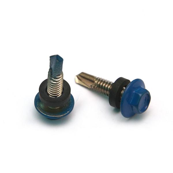 DIN7504K Self Drilling Screw 410 Stainless Steel Roofing Screws Hex Flange