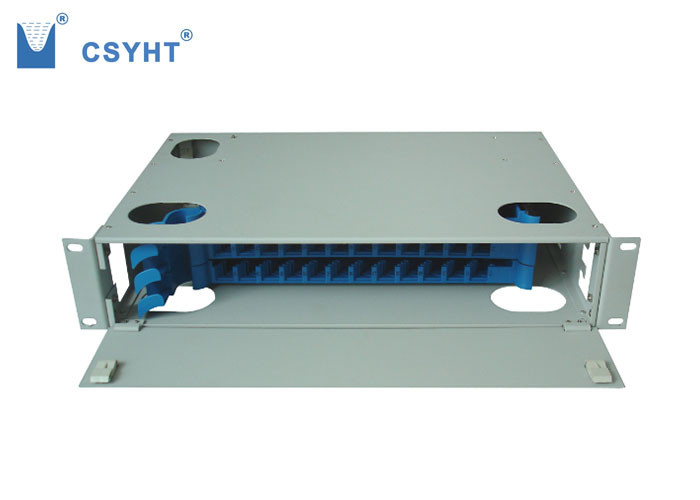 288FO 19" Sliding Optical Distribution Cabinet APC Adapters
