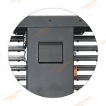 Aluminum 3840Hz 18KG Front Maintenance LED Display Screen For Outdoor Advertisin
