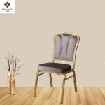 Wholesale Fabric Velvet High Back Wedding Event Hotel Banquet Stackable Dining