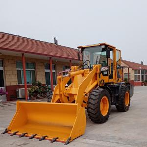 Quality 2500kg Mini Front End Loader Industrial Hydraulic Controls 2050mm Wheel track wholesale