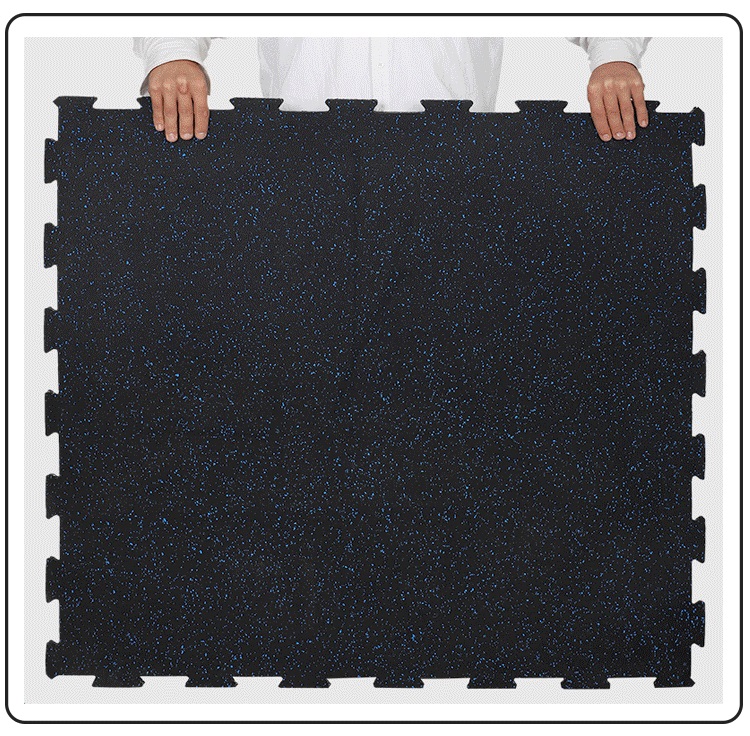 Modern Design Gym Rubber Floor Mat for Everjade Indoor 20mm Rubber Floor Covering