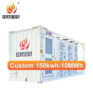 Quality 2MWh Industrial Container Solar Energy Storage System Li-ion Battery Grid-tied Off-grid Automatic Switching Customized wholesale