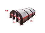 Large Outdoor Transparent Inflatable Tents Movable For Camping