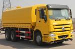 Internal Anti - Corrosion Water Tank Truck , Water Transport Trucks 21-25CBM