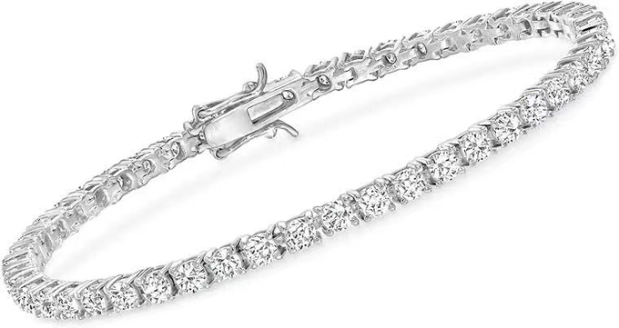 0.1ct Fancy Lab Grown Diamond Bracelet VS2-VVS1 IGI Certified