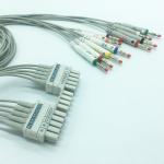 Banana Plug TPU 10 Leads 0.47lb Holter ECG Cable