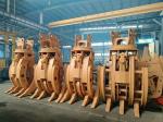 Manufacture OEM ODM Excavator Hydraulic Log Grapple for CAT320 PC200 , Custom