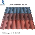 Wholesale Kenya KEBS Standard Factory Direct Sell Decras Roofing Maroon Stone