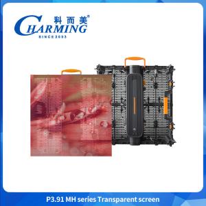 Quality 500*1000mm 1000*1000mm Outdoor Transparent LED Display Advertising LED Transparent Screens wholesale