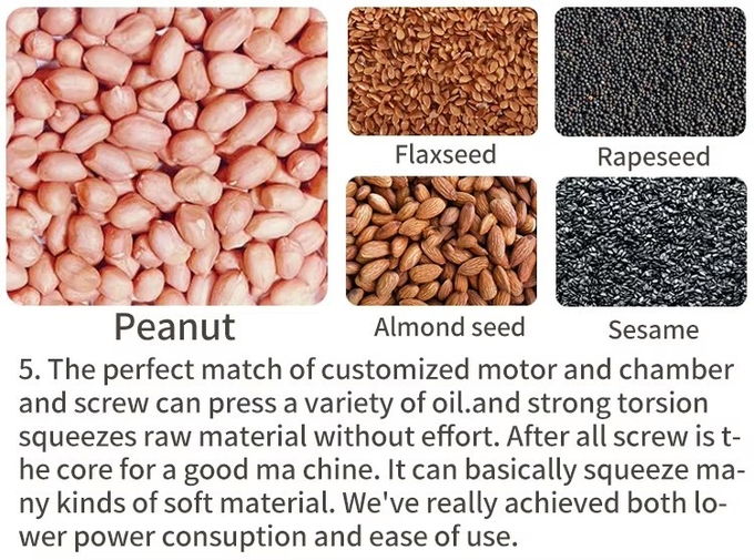 Screw Press Oil Expeller Home use Small Coconut Sesame Soybean Peanut Avocado Palm Cold Oil Press Machine