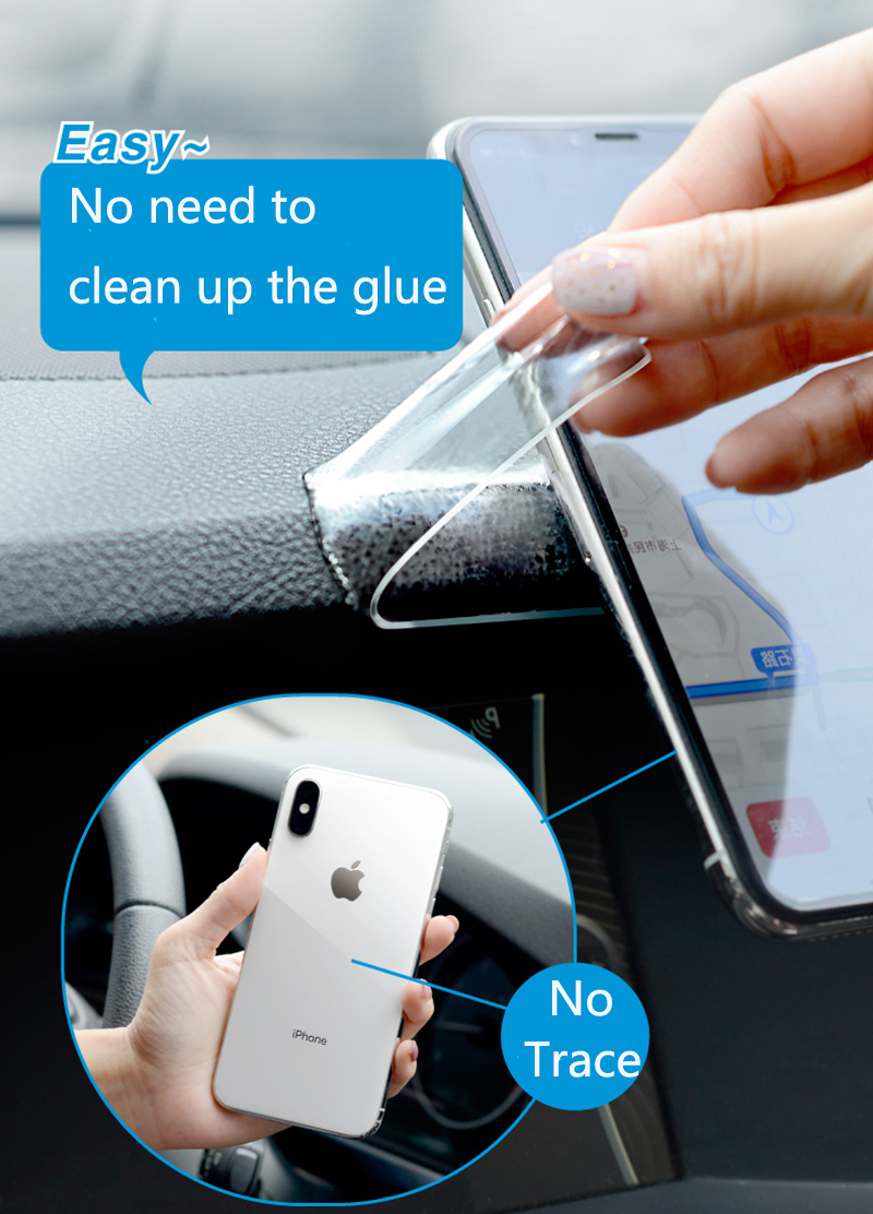 Waterproof Transparent Adhesive Tape for Customized Home Office Car Nano Single Sided