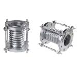 Flexible Compensator Stainless Steel Expansion Bellows SS304 SS316 Flange Metal