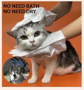 Quality Eye Ear Teeth Fingers Pet Disposable Non Woven Gloves Convenient Cleaning Wipes wholesale
