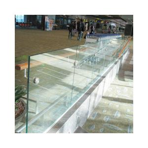 Quality 2023 Frameless Pool Stair Clamp Balustrade Glaze Handrail Spigot Fitting Glass Clamp Fence wholesale