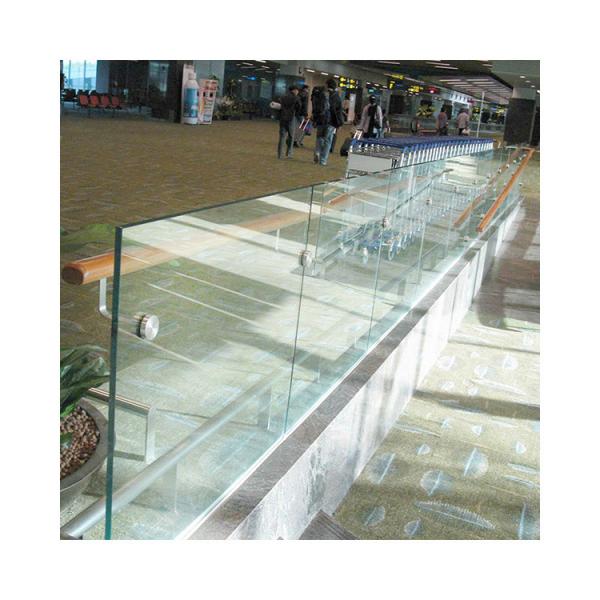 2023 Frameless Pool Stair Clamp Balustrade Glaze Handrail Spigot Fitting Glass