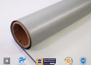 Quality Thermal Insulation Alkali Free Fiberglass Fabric Coated With Silicone Rubber wholesale