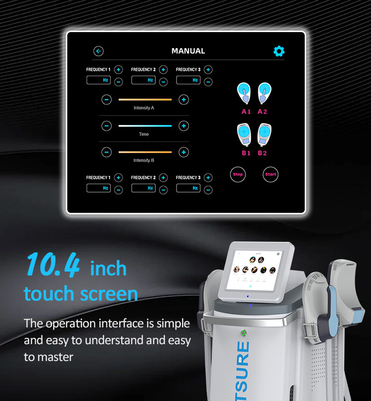 Dual Wave Professional Body Sculpting Machine , Beauty Slimming Machine Weight Loss