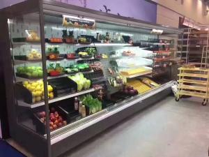 Quality 3.75m Commercial Beverage Fridge Remote Open Multideck Chillers High Efficiency wholesale