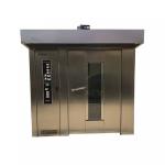 Industrial 16 32 64 Trays Electric Rotary Oven For Bakery Bread Baking Three