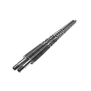 Quality Professional 110/220 Conical Twin Screw Barrel For Pvc Supporting Suzhou Equipment Factory wholesale