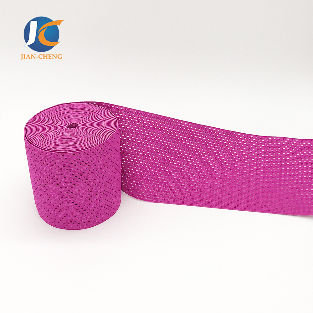 35% imported Thai elastic fiber 65% polyester fiber shoe soft elastic upholstery webbing band