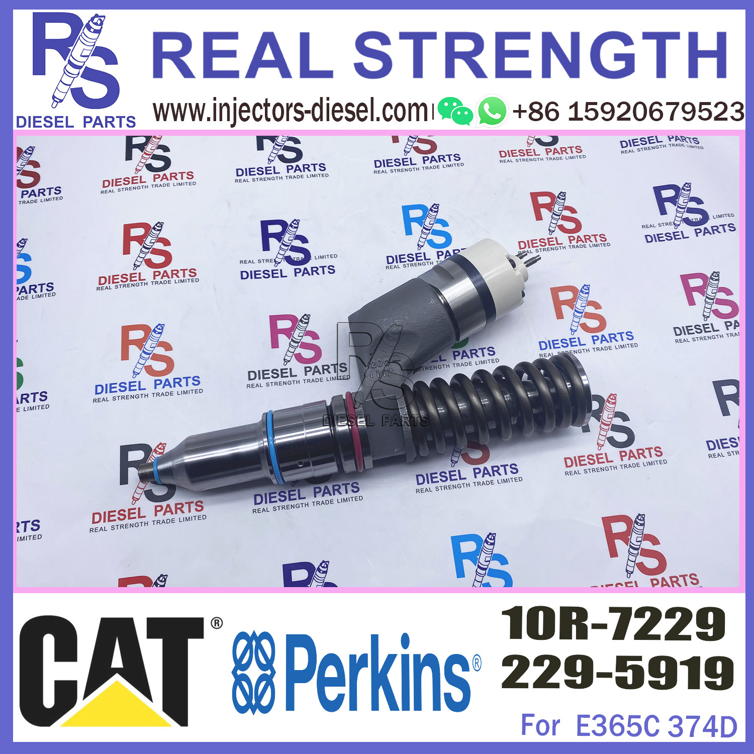 C12 diesel engine injector 10R-1000 10R-3264 10R-7229 200-1117 211-3025 229-5919 235-1400 235-1401