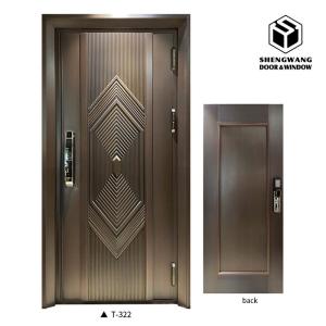 Quality Luxury Golden Aluminum Garden Gate Front Side Gate Aluminium wholesale
