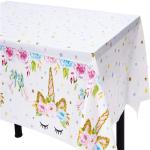 Gravure Printing PEVA Plastic Disposable Tablecloth 54x108 Inches