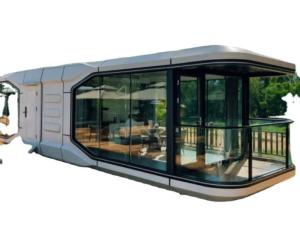 Quality Hotel Pod Hurricane Proof Prefab Capsule Speed Dome House In Mid-Century wholesale