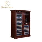 Electric Wine Cooler Cabinet Wood Wine Cooler 50 To 80% Humidity