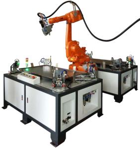 Quality 2500W Robot Welding Machine ISO Integrated Laser Welding Workstation wholesale