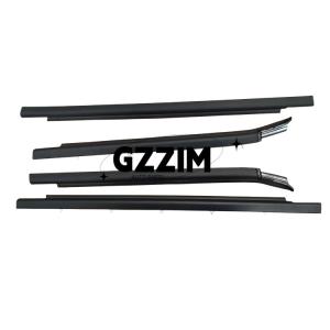 Quality Toyota Car Window Trim Glass Exterior Layering Trim Used For Tundra 2000-2006 Black wholesale