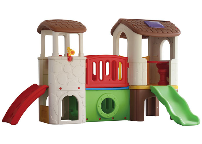 Elephant Plastic Kids Swing Slide Improve Children Intelligence Oem Service