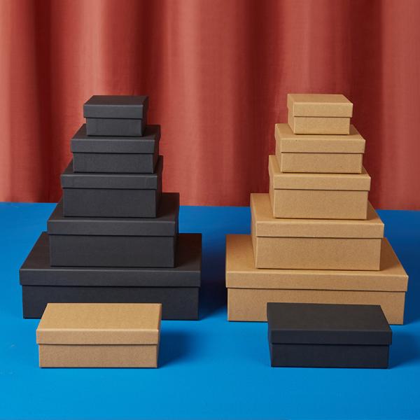 Custom Logo Oem Golden Square Stickers Blank Cardboard Kraft Gift Packaging