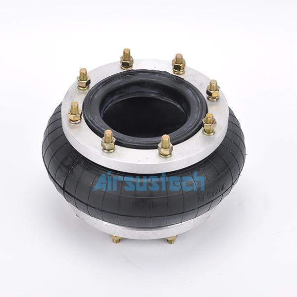 Aluminum Alloy Rubber Airbags 260130H-1 Flange Air Spring For Heavy-Duty