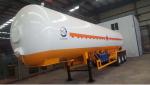 3 Axle 49.8 CBM Liquid Petroleum Gas Tank Trailer LPG Gas Tank